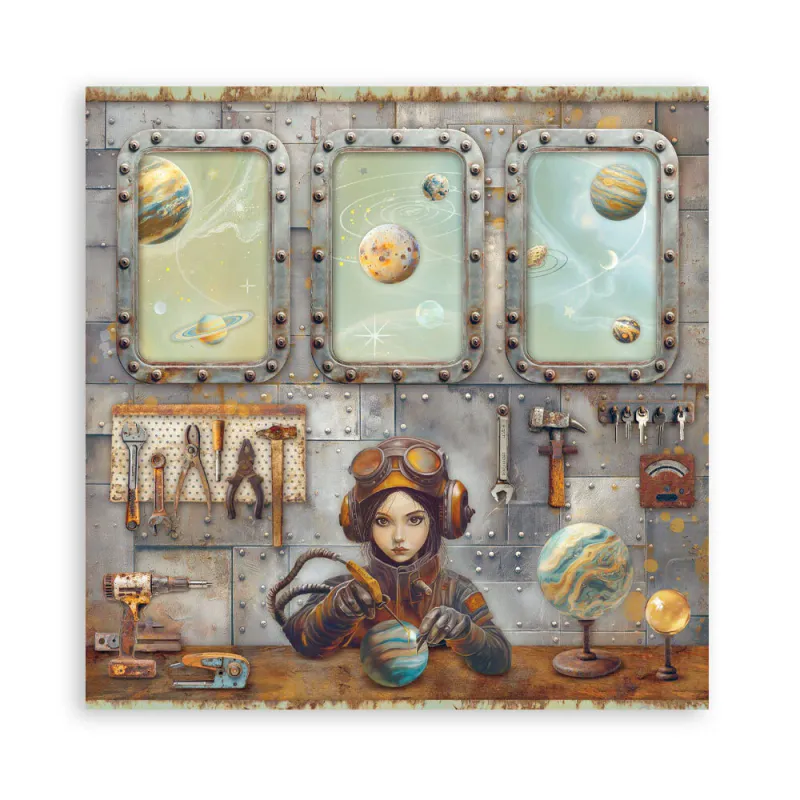 Stamperia – A New Beginning 8x8