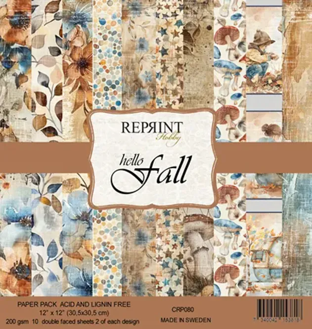 Hovedbilde Reprint – Hello Fall Paper Pack 12x12