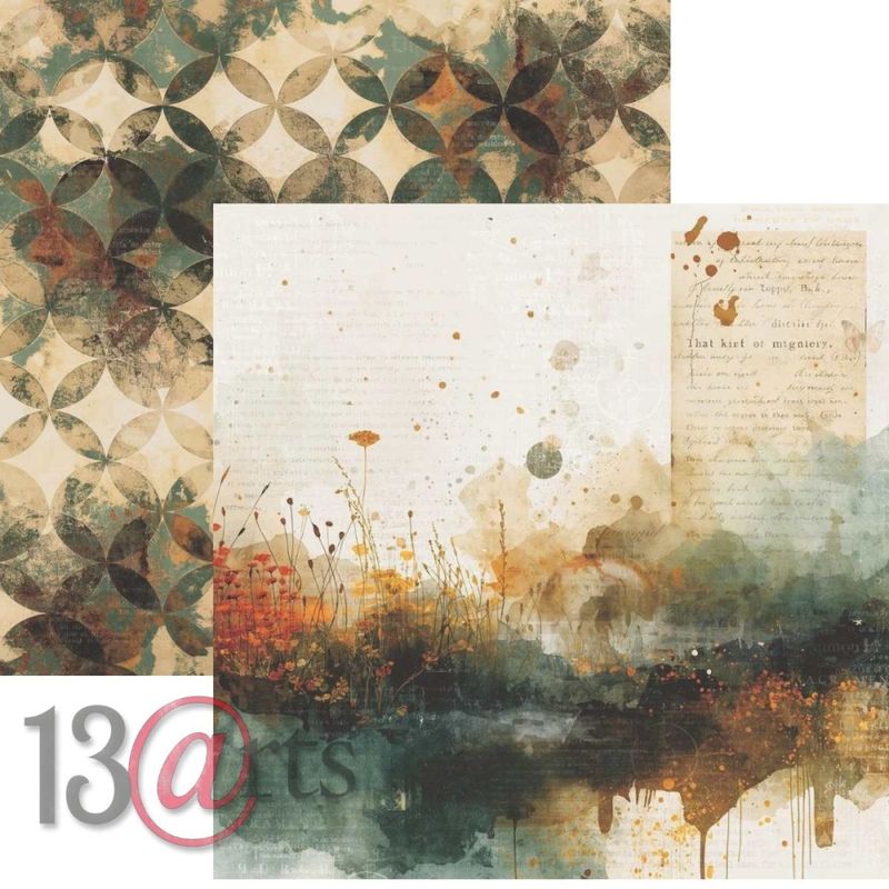13@rt Retroteca Paper Pad 12x12