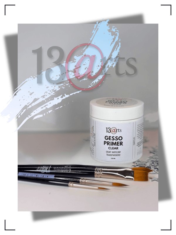 13@rts – Gesso Clear (120 ml) – Akrylgrunning