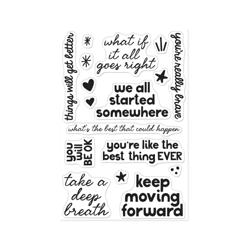 Hero Arts – What A Ride Clear Stamp Set “We All Started Somewhere”