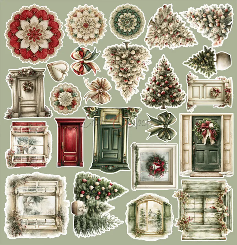 Craft O’Clock Spirit of Christmas Extras Set Mix