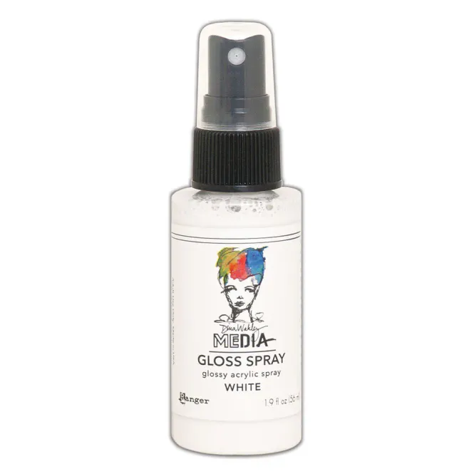 Hovedbilde Dina Wakley Media Gloss Spray – White