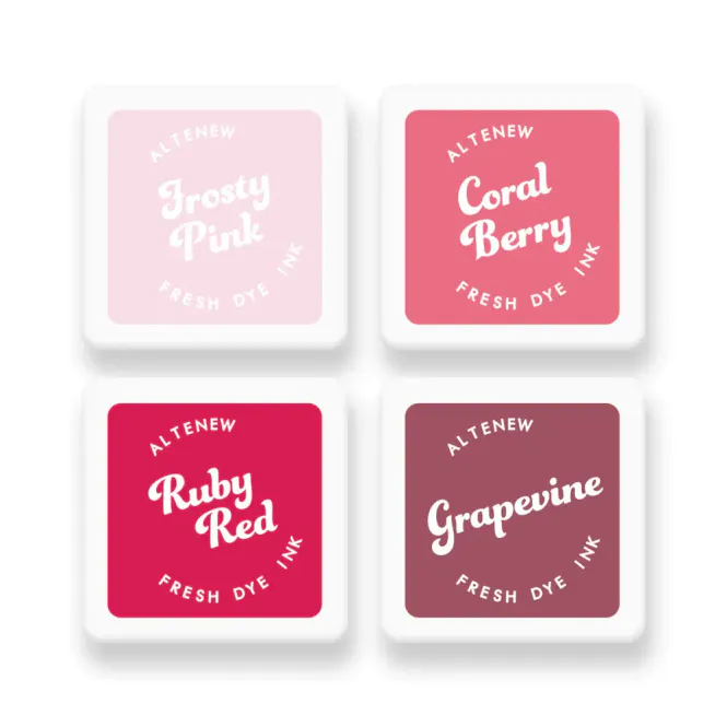 Hovedbilde Red Cosmos Fresh Dye Ink Mini Cube Set