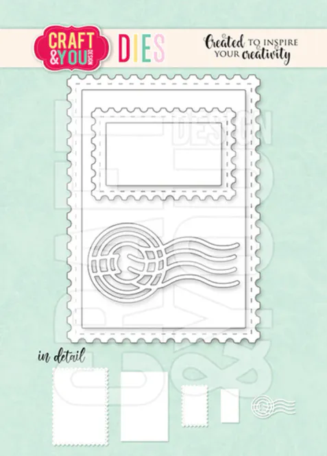 Hovedbilde Craft & You Design – ATC Frame with Stamp ...