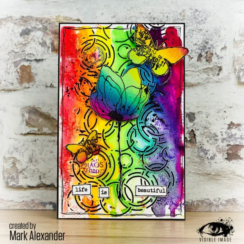 Visible Image – Creative Chaos A6 Stamp Set