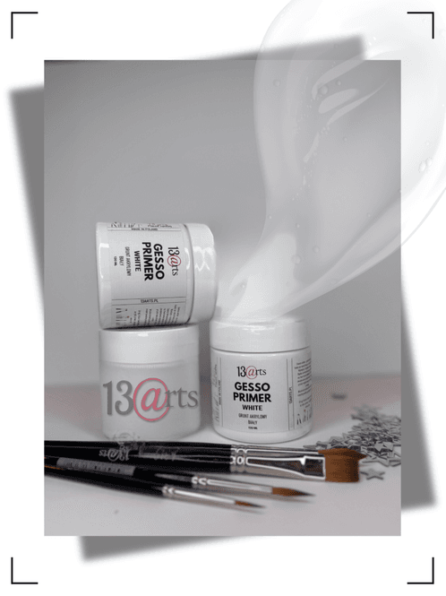 Hovedbilde 13@rts – White Gesso (120 ml) – Hvit ...