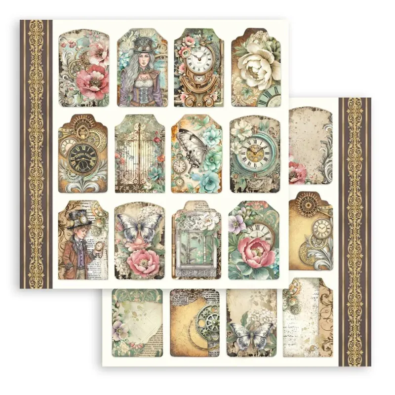 Stamperia – Gardens of Time 8x8