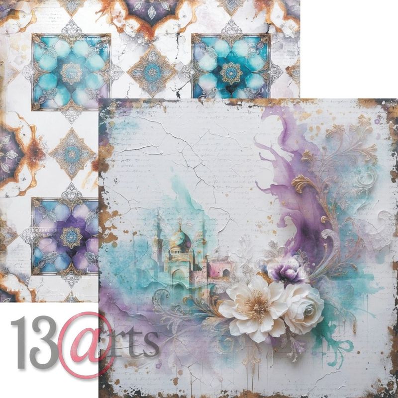 13@rt Tales Of The Sand Paper Pad 8x8