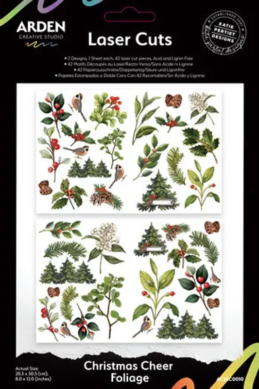 Arden Creative Studio – Christmas Cheer Laser Cuts Foliage (ACSLC0010)