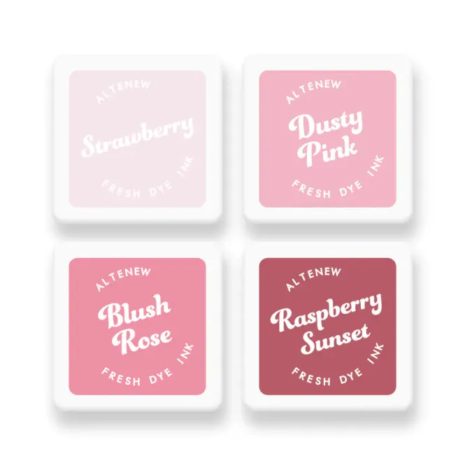 Hovedbilde Blushberry Bliss Fresh Dye Ink Mini Cube Set