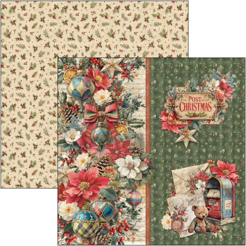 Ciao Bella - Merry & Bright - Paper Pad - 8 x 8