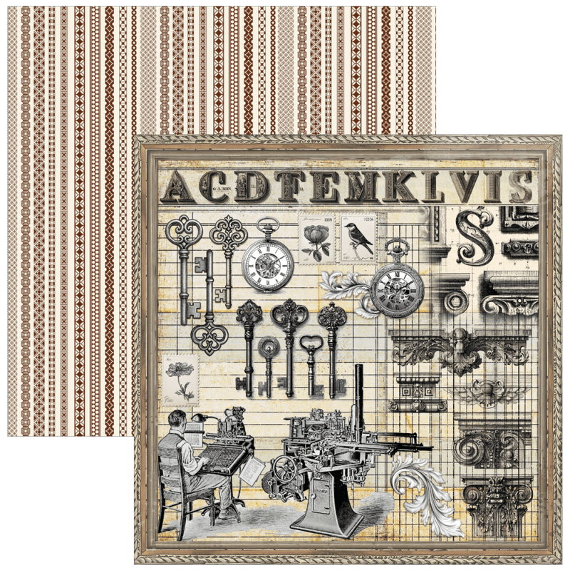Ciao Bella – Typographic Patterns Pad 12x12