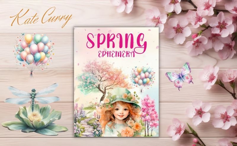 Spring Ephemera Book – Kate Curry / Poortoast