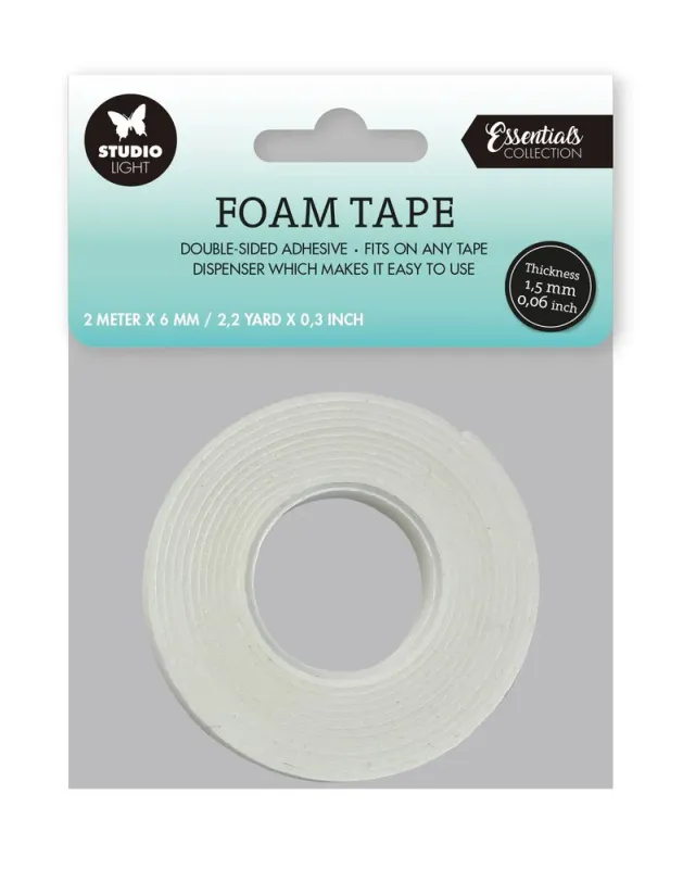 Studio Light Foam Tape – 0,6 mm Doubleside 1,5 mm