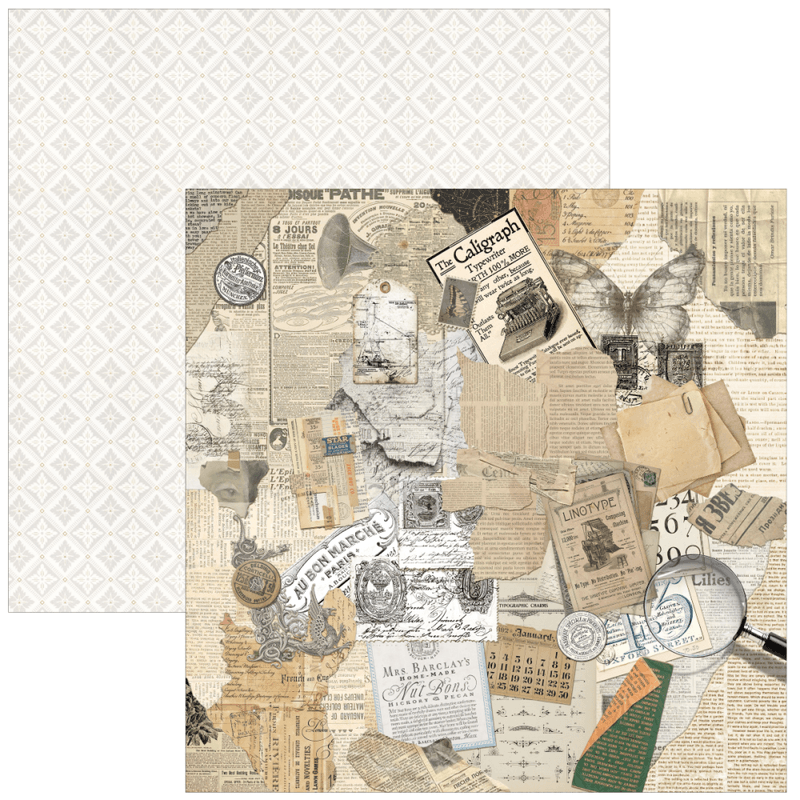 Ciao Bella – Typographic Patterns Pad 12x12