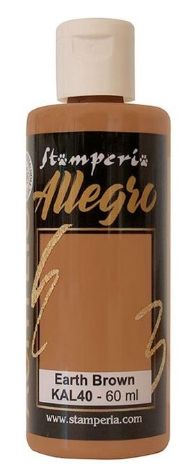 Hovedbilde Stamperia – Allegro Earth Brown 60 ml