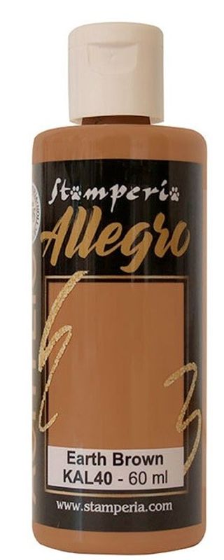 Stamperia – Allegro Earth Brown 60 ml