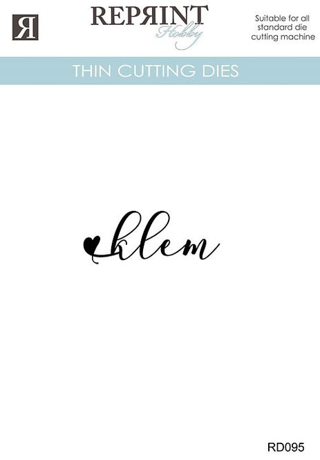 Hovedbilde Reprint – Dies Klem – 52 x 22 mm