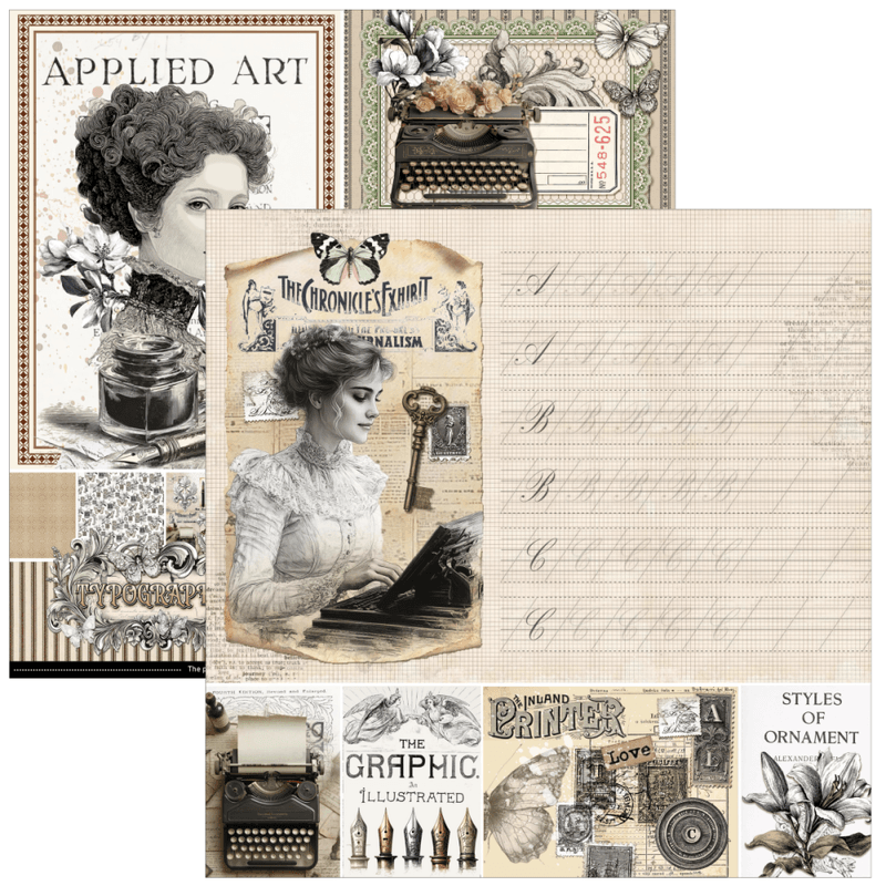 Ciao Bella – Typographic Paper Pad 8x8