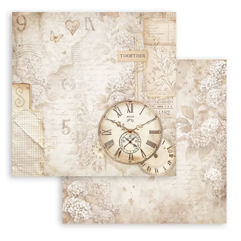 Stamperia – Quiet Days 12x12 Inch Paper Pack (10 dobbeltsidige ark)