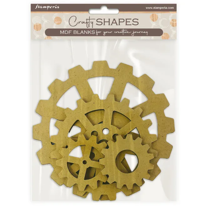 Hovedbilde Stamperia Gardens of Time MDF Craft Shapes ...