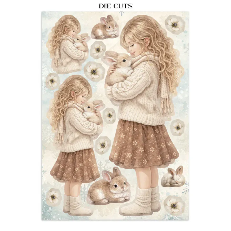 Stamperia White Christmas Junk Journal A5 – Focus Points