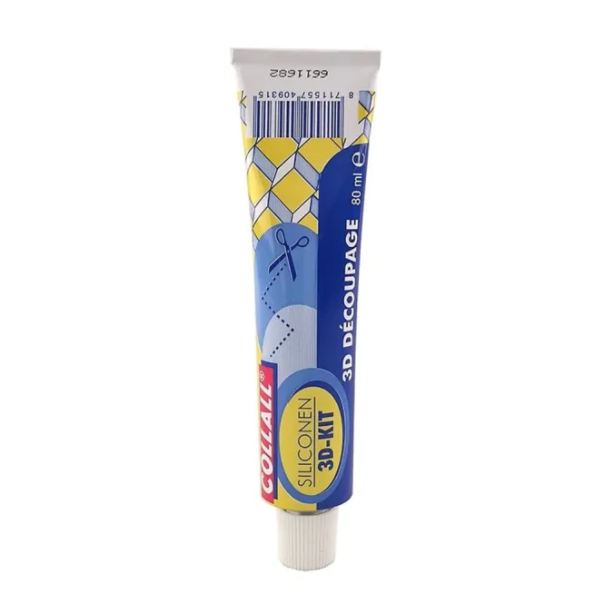 Hovedbilde Collall – 3D silikonlim 80 ml (COL3D0080)