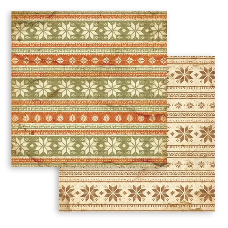 Stamperia Silent Night Backgrounds Selection Paper Pad 8 × 8