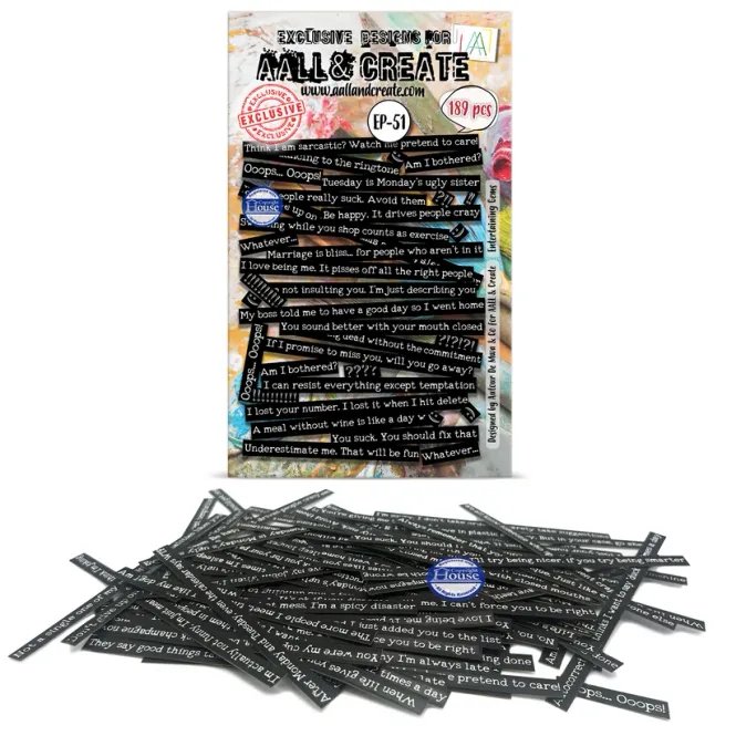 Hovedbilde AALL & Create Ephemera Die-Cuts – ...