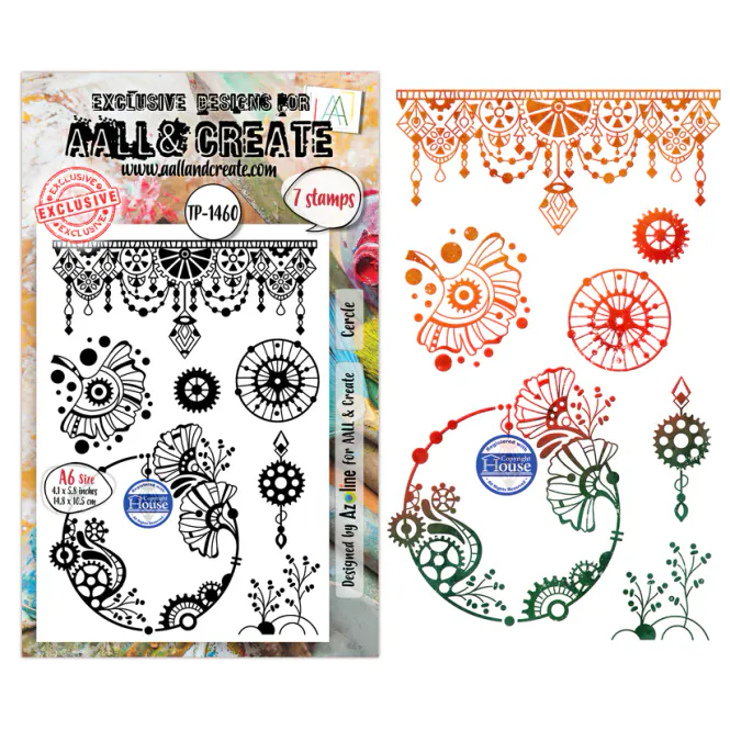 Hovedbilde AALL & Create Cercle A6 Clear Stamp Set