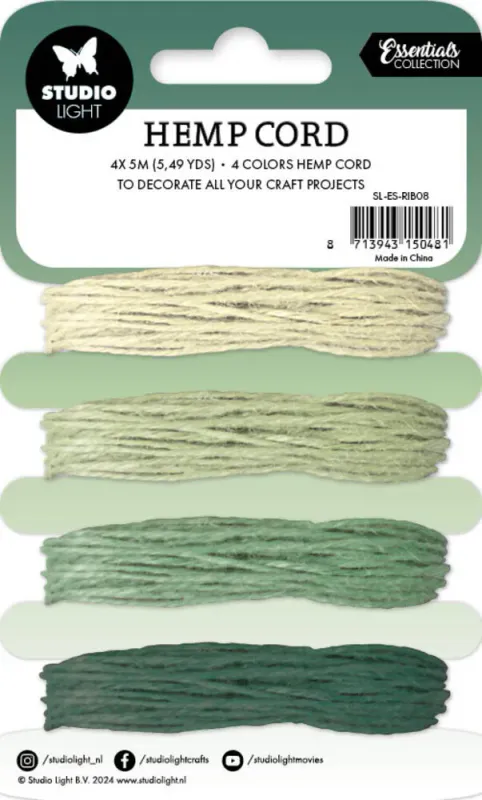 Studiolight – Hemp Cord | Shades of Green
