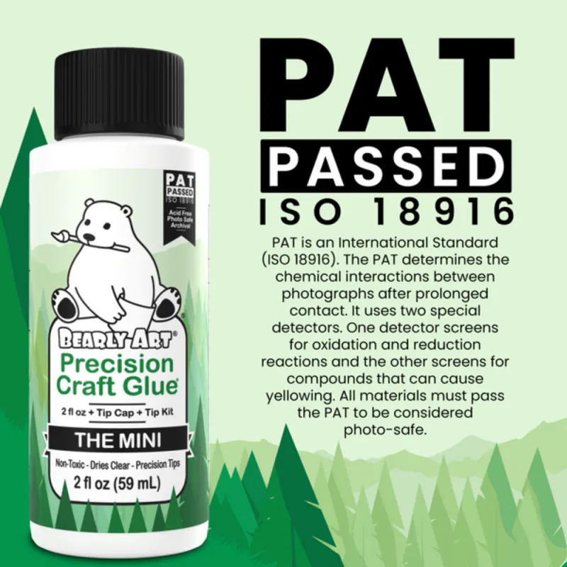 Bearly Art – Precision Craft Glue “The Mini” 2 fl oz + Tip Kit