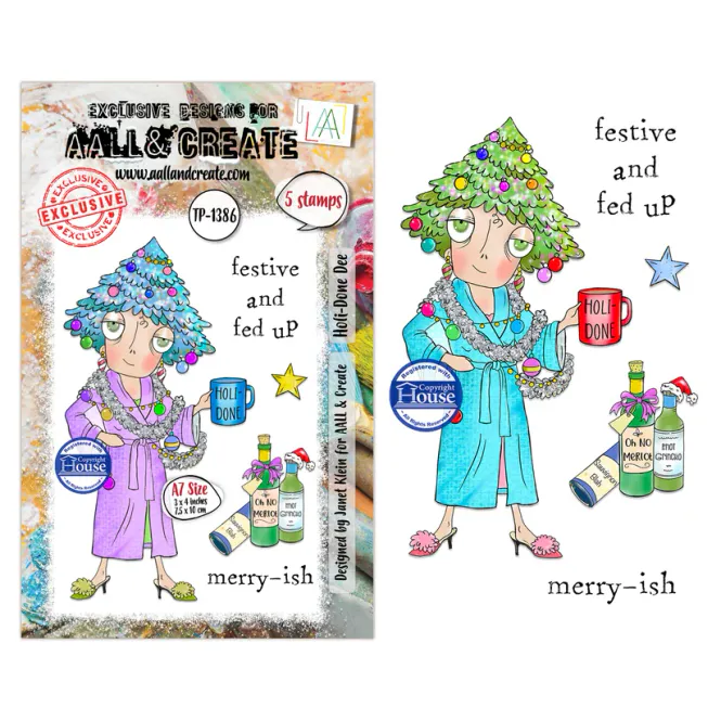 Hovedbilde AALL & Create A7 Clear Stamp Set – ...