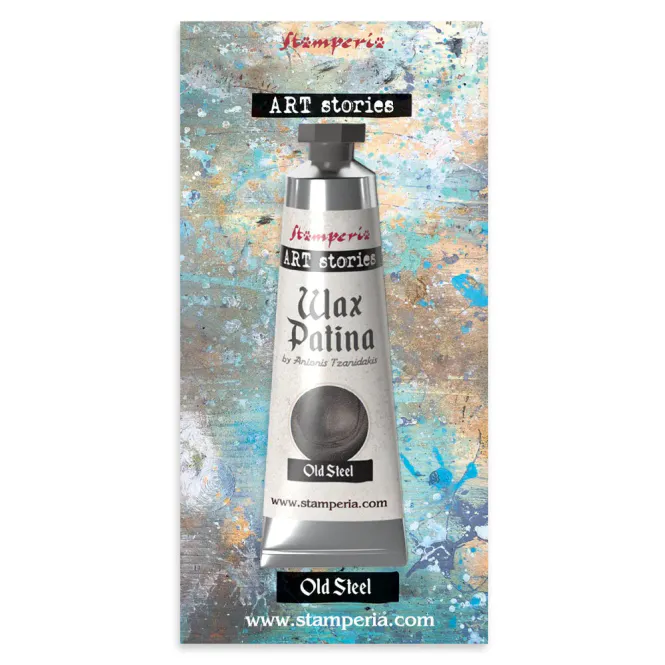Hovedbilde Stamperia Wax Patina Old Steel 40 ml