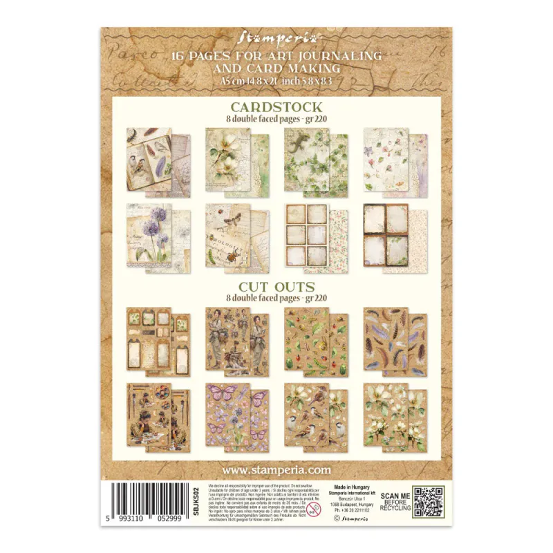 Stamperia All Around Junk Journal A5 – Focus Points