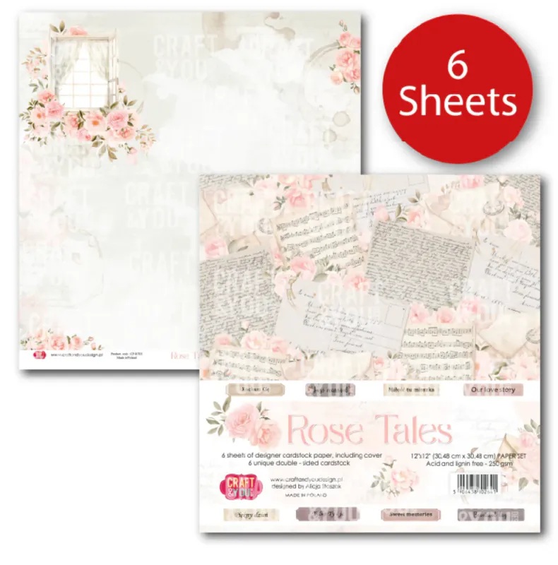 Craft & You Design – Rose Tales 12x12