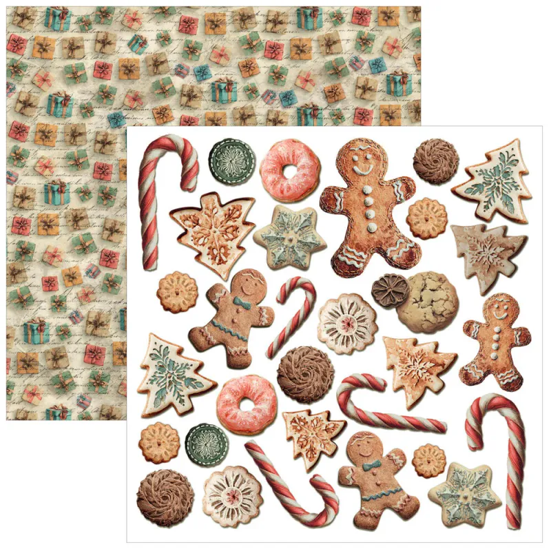 Ciao Bella – Merry & Bright Fussy Cut Paper Pad 6x6