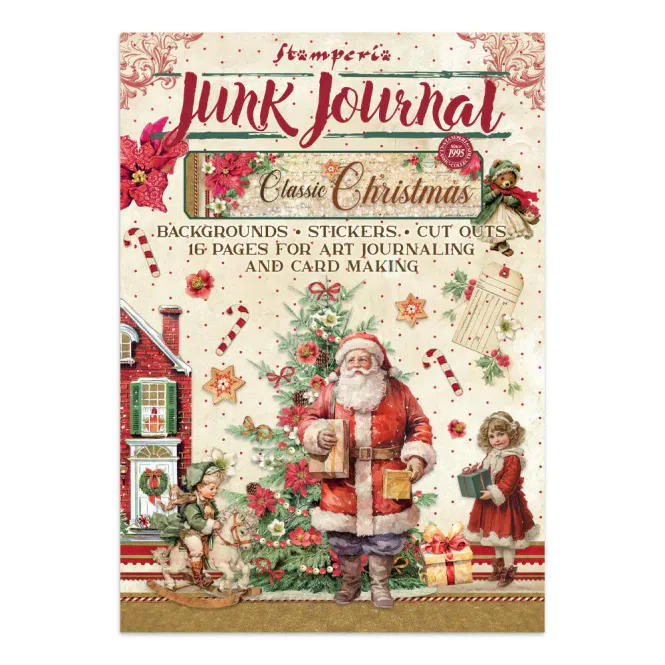 Hovedbilde Stamperia – Classic Christmas Junk Journal ...