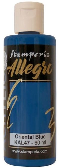 Hovedbilde Stamperia – Allegro Oriental Blue 60 ml