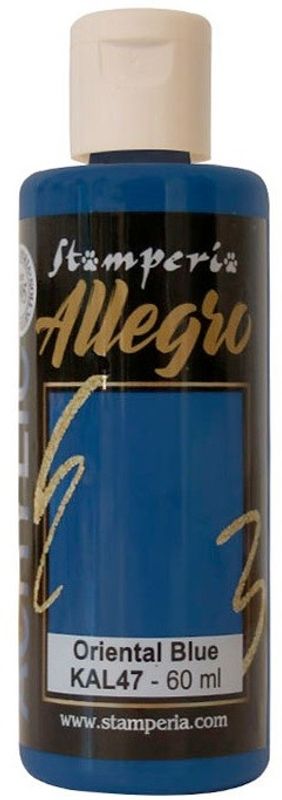 Stamperia – Allegro Oriental Blue 60 ml