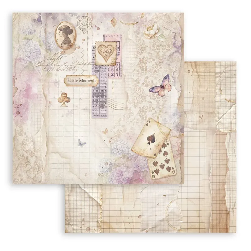 Stamperia – Quiet Days 12x12 Inch Paper Pack (10 dobbeltsidige ark)