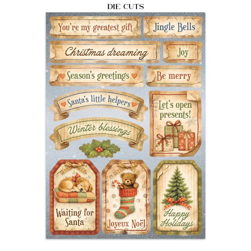 Stamperia Silent Night Junk Journal A5 – Focus Points