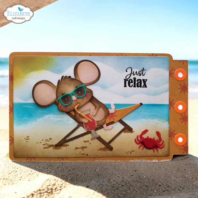 Elisabeth Craft Designs – Destination Fun Stamp Sentiments by Cute & Whimsical