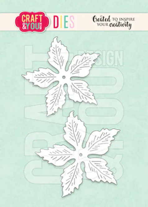 Hovedbilde Craft & You Design – Magda's Poinsettia ...