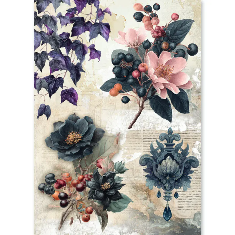 Ciao Bella – The Witch’s Grimoire A5 Mixed Media Rice Paper (8 ark)