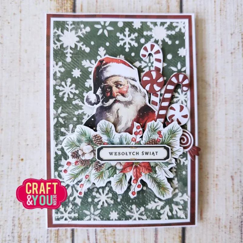 Craft & You Design – Snowflakes 2 A6 Stencil (SC012)