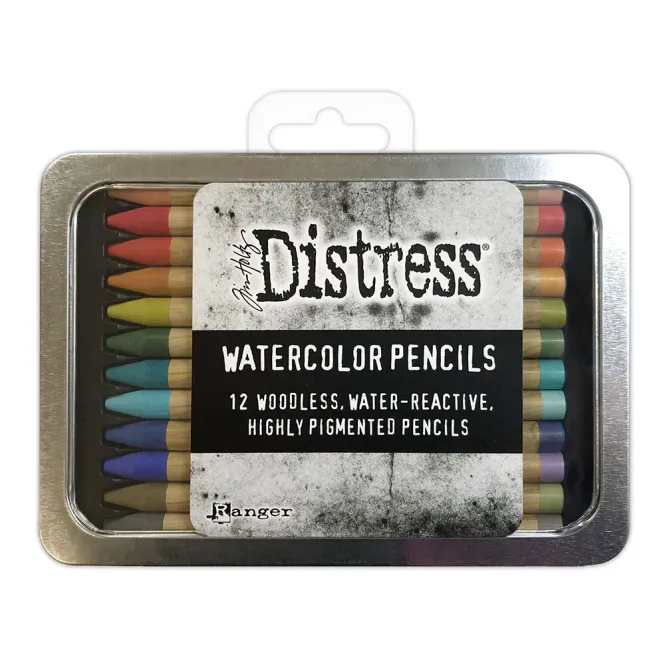 Hovedbilde Tim Holtz Distress Akvarellblyanter Sett 3 (12 ...