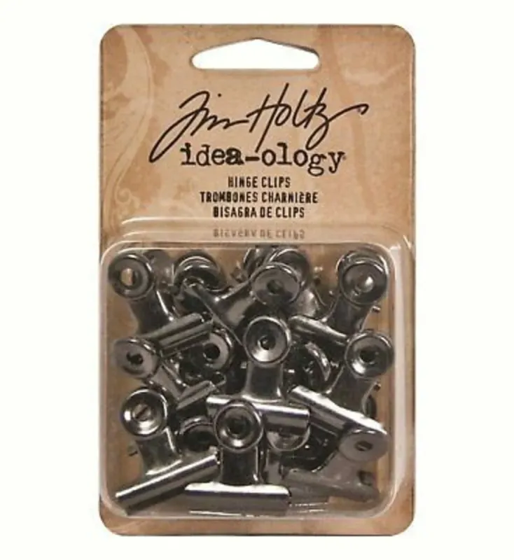 Tim Holtz Idea-ology Hinge Clips (15 pcs)