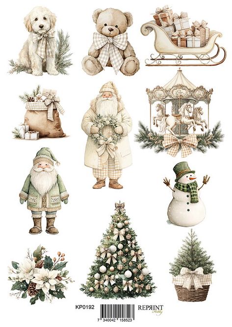 Hovedbilde Reprint – Cozy Christmas Klippark A4 (11 ...